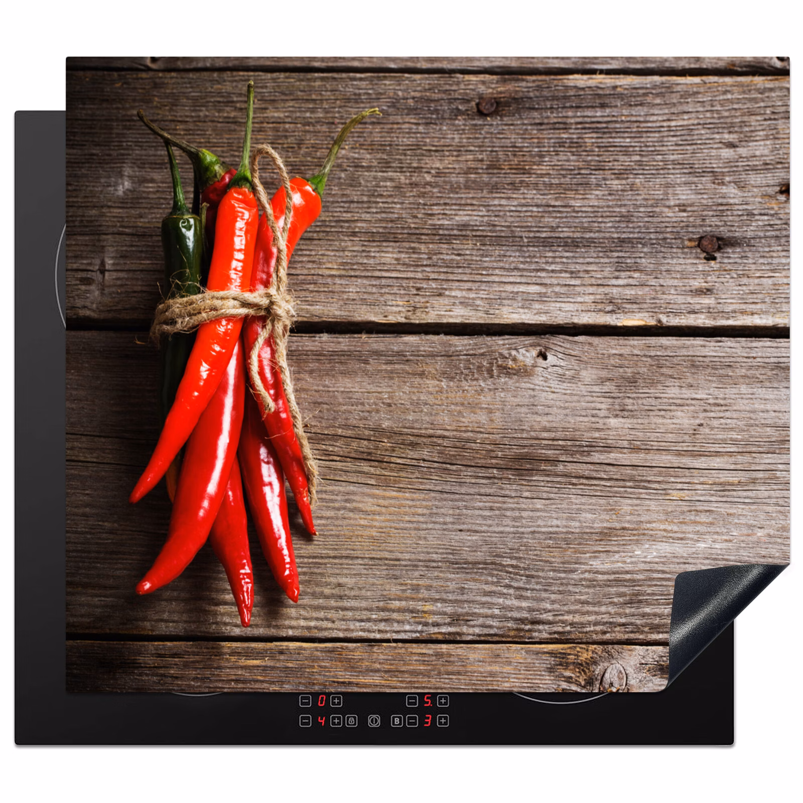 Inductie beschermer - Vurige Chili Knopen — 1