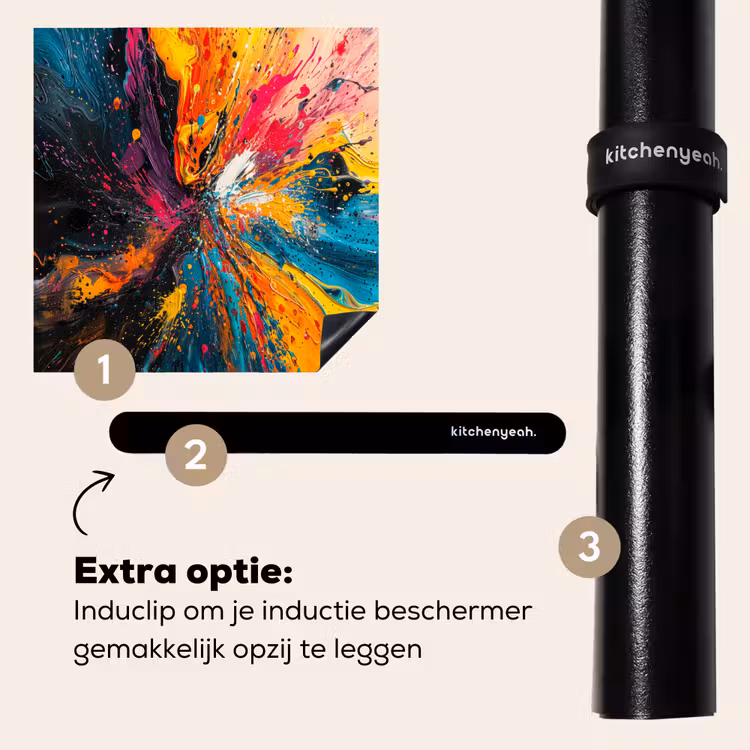 Inductie beschermer - Kosmische Kleurexplosie — 8