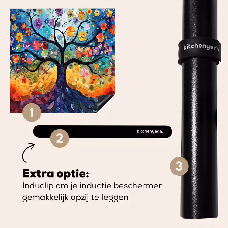 Inductie beschermer - Levensboom - Kleuren - Boom — 8
