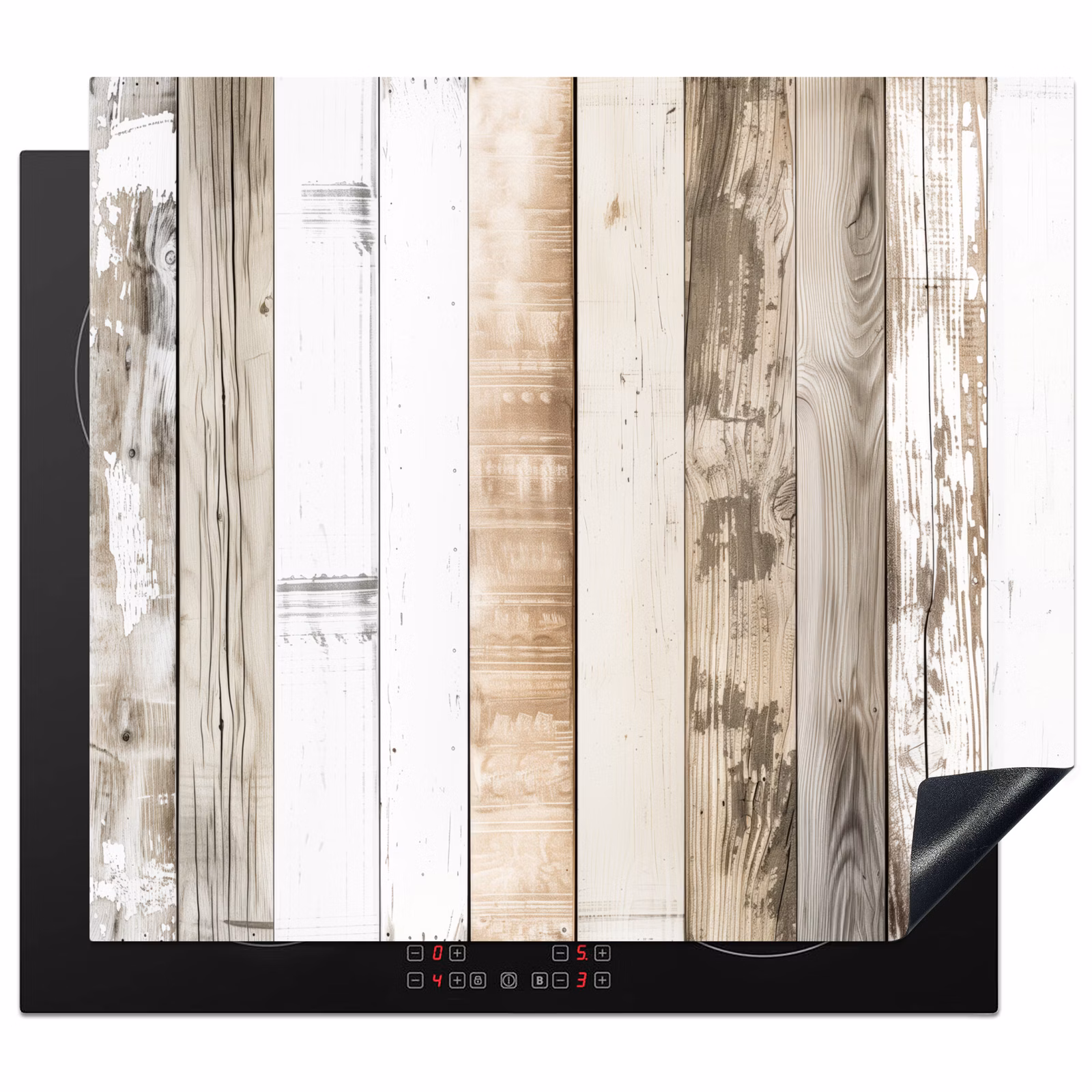 Inductie beschermer - Verweerd Houten Planken — 1