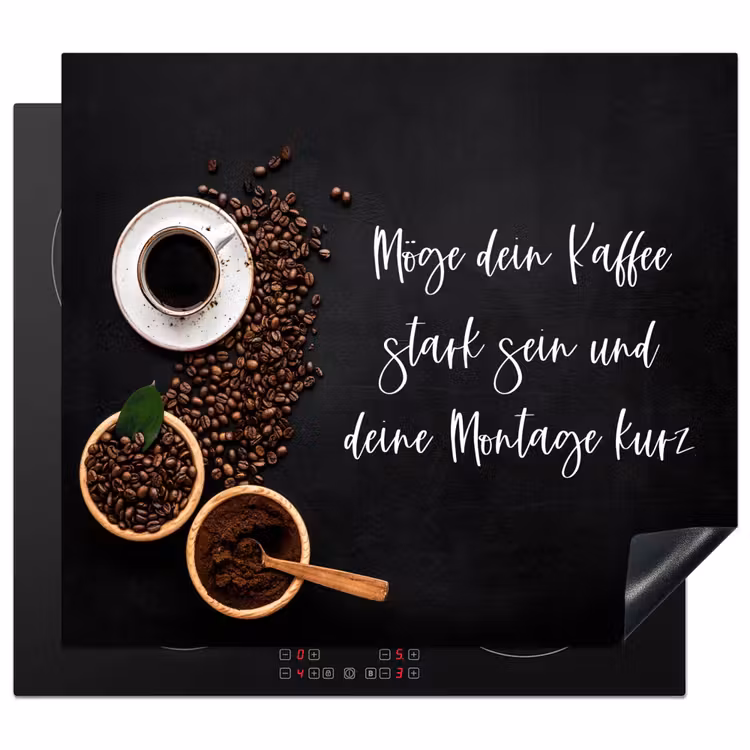 Inductie beschermer - Koffie en Wijsheid — 1