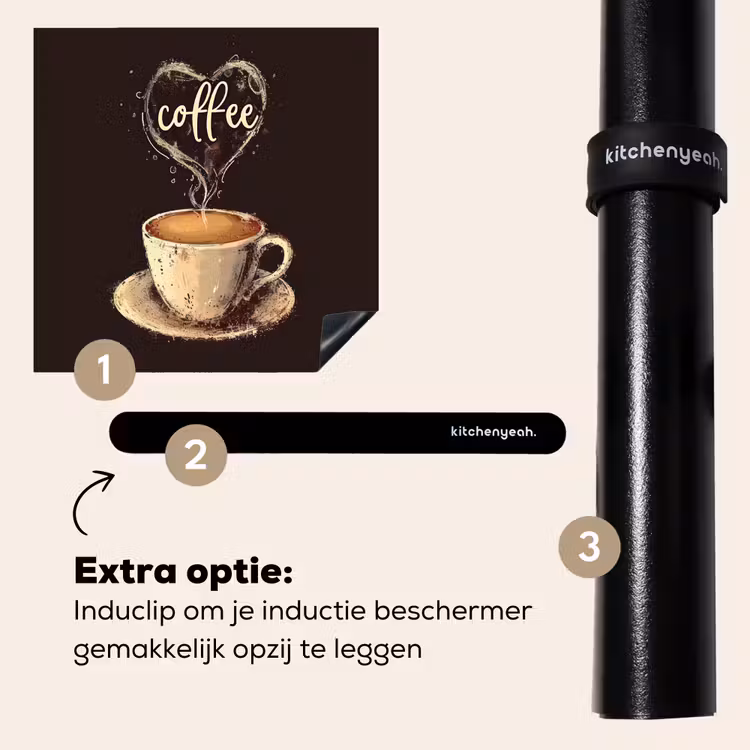 Inductie beschermer - Koffieliefde — 8
