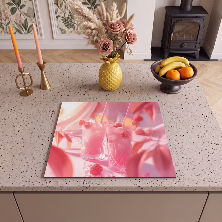Inductie beschermer - Roze Zomerdrankjes — 3