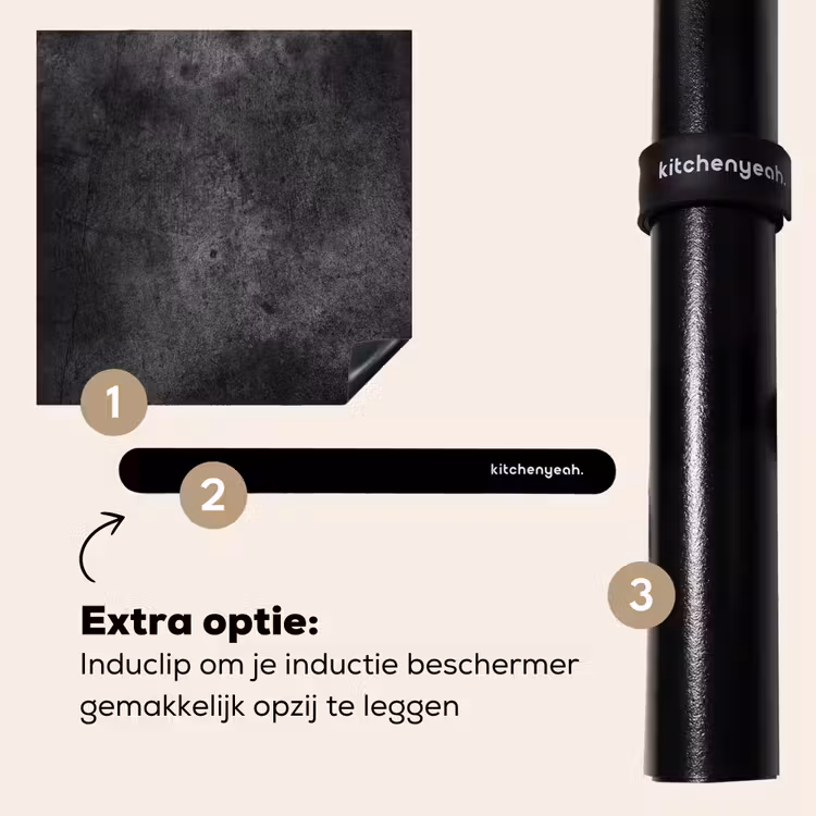 Inductie beschermer - Duister Reliëf — 8