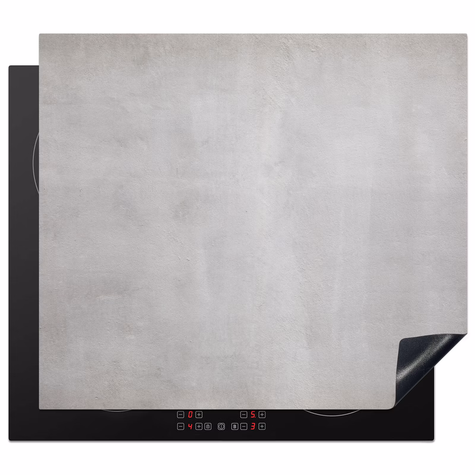 Inductie beschermer - Stille Betonnen Canvas — 1