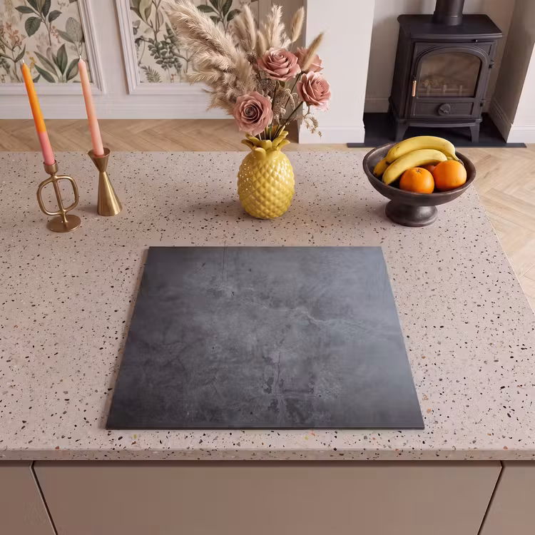 Inductie beschermer - Grijze Betonscherven — 3