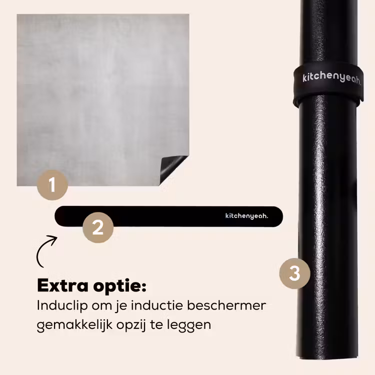 Inductie beschermer - Stille Betonnen Canvas — 8
