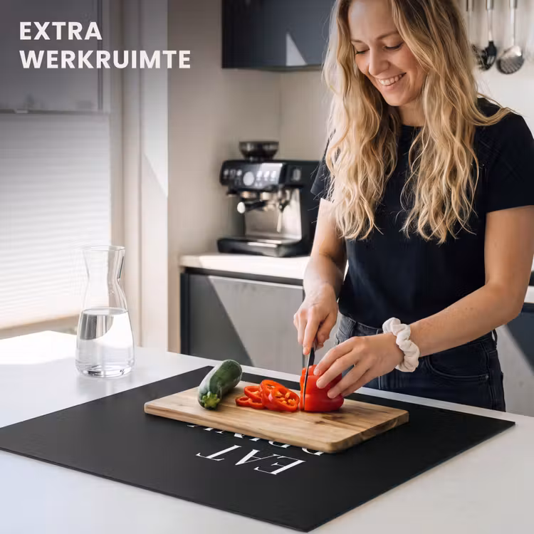 Inductie beschermer - Levensvreugde in Zwart en Wit — 5