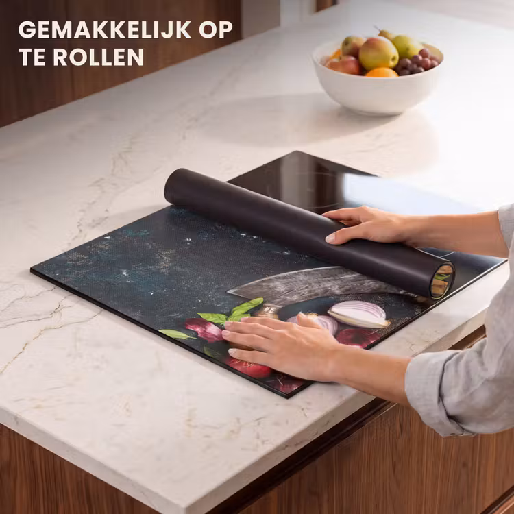 Inductie beschermer - Koksmes en Verse Ingrediënten — 7