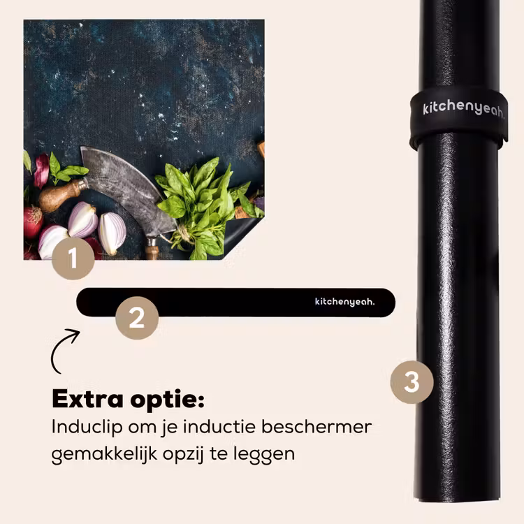 Inductie beschermer - Koksmes en Verse Ingrediënten — 8