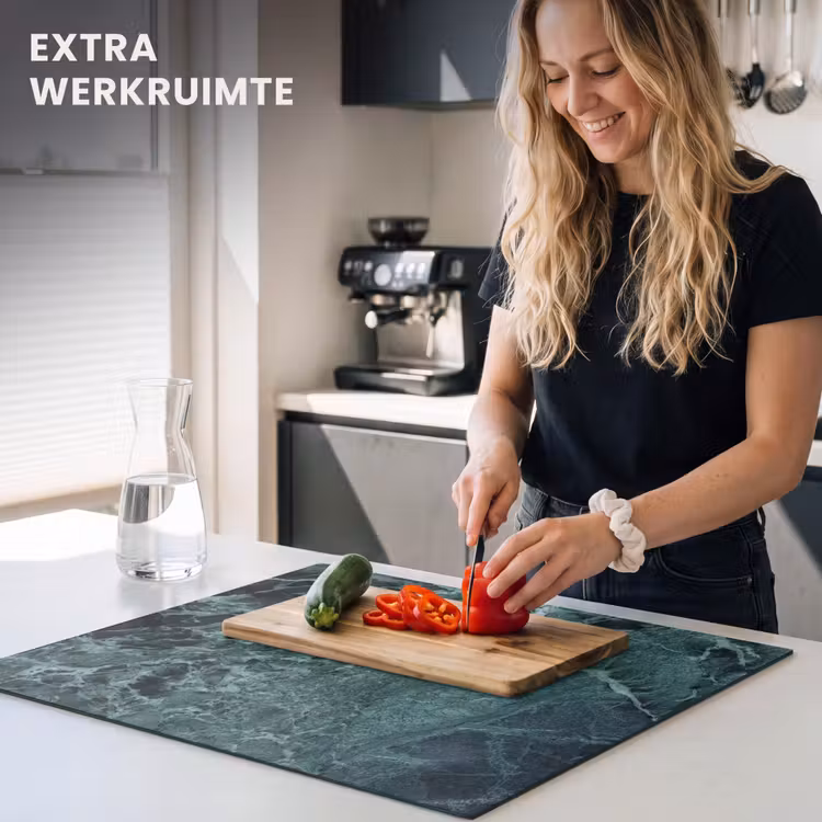 Inductie beschermer - Oeroude Groene Marmerdiepten — 5