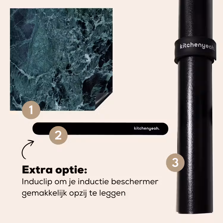 Inductie beschermer - Oeroude Groene Marmerdiepten — 8