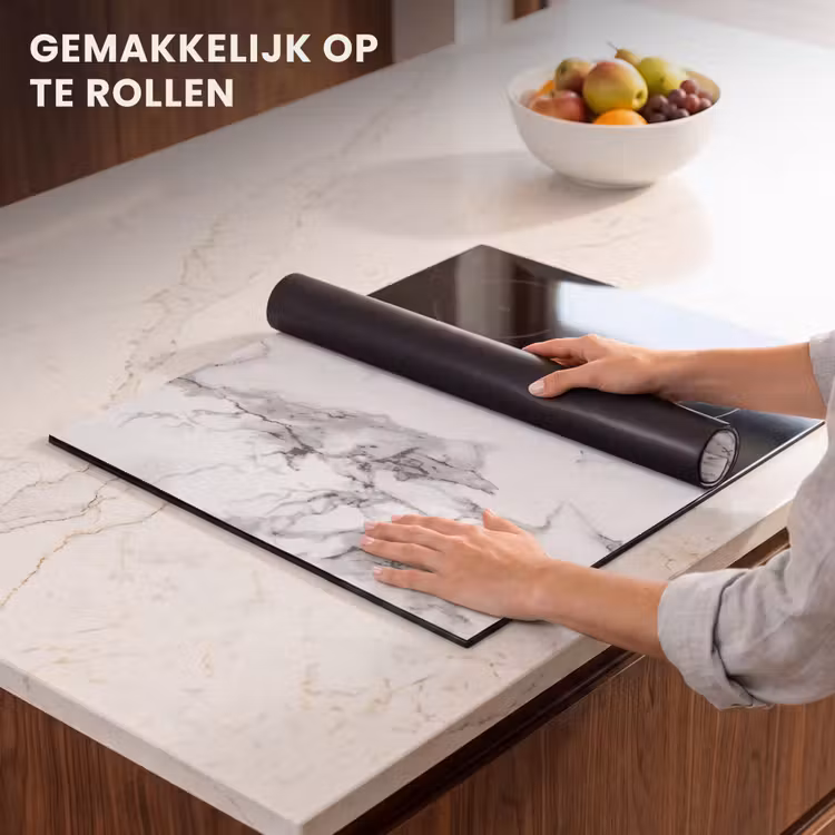 Inductie beschermer - Gefluister van Marmeren Takken — 7