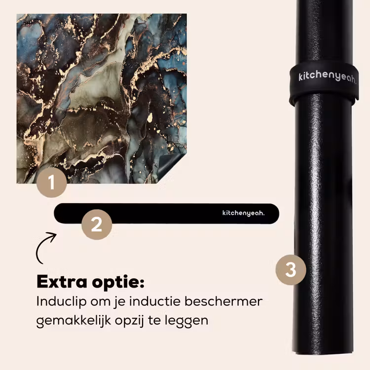 Inductie beschermer - Geologisch Marmeren Wonder — 8