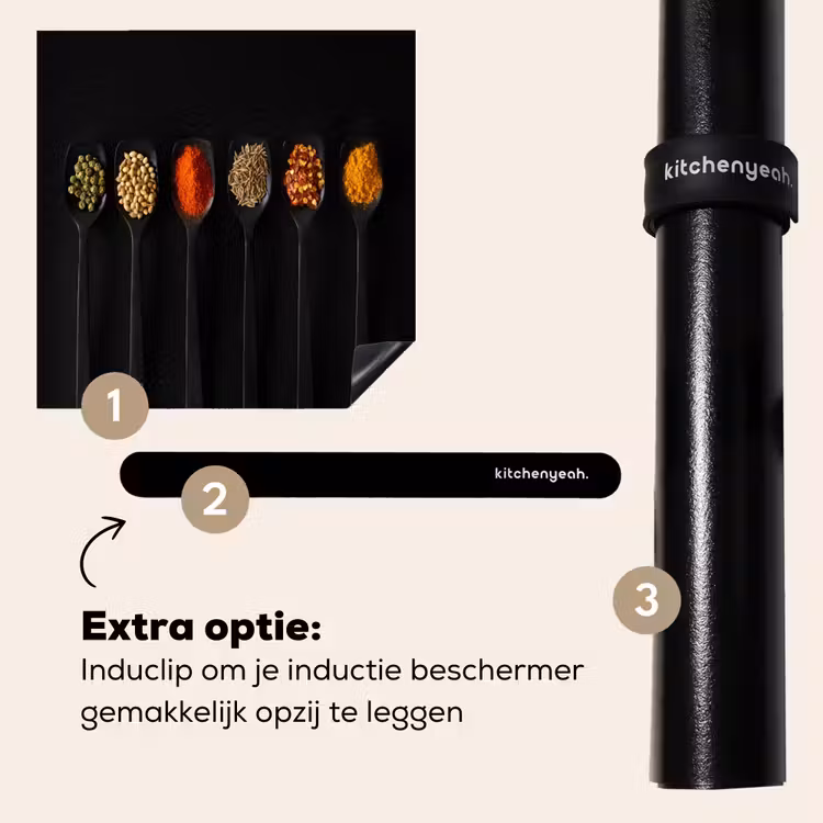 Inductie beschermer - Kleurrijk Kruiden Kwartet — 8