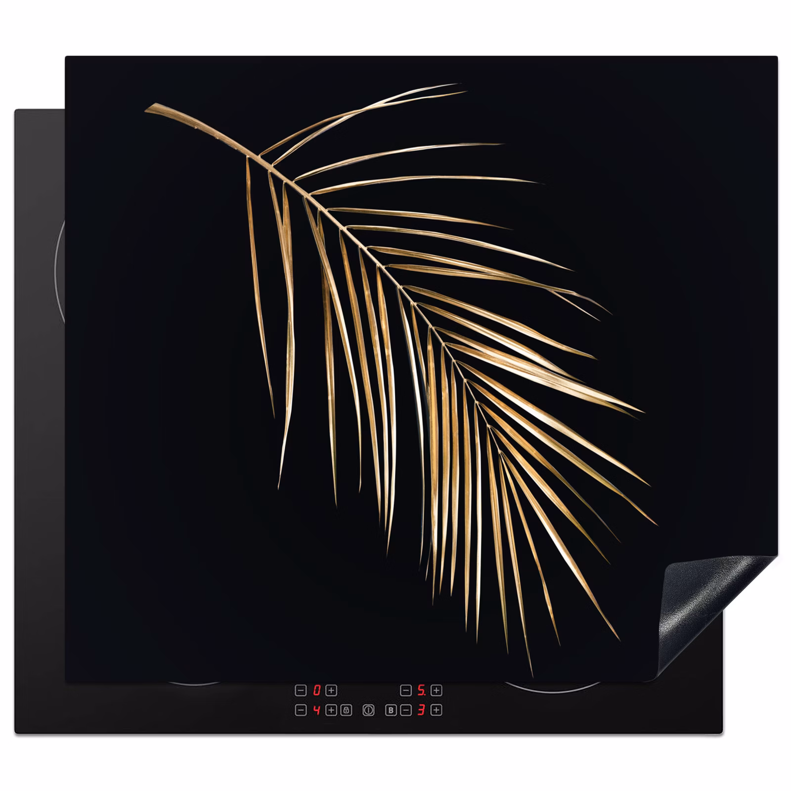 Inductie beschermer - Gouden palmblad — 1
