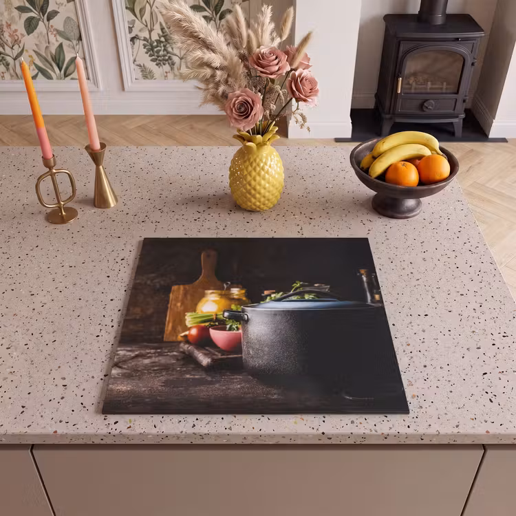 Inductie beschermer - Culinaire Voorbereidingen bij Schemerlicht — 3