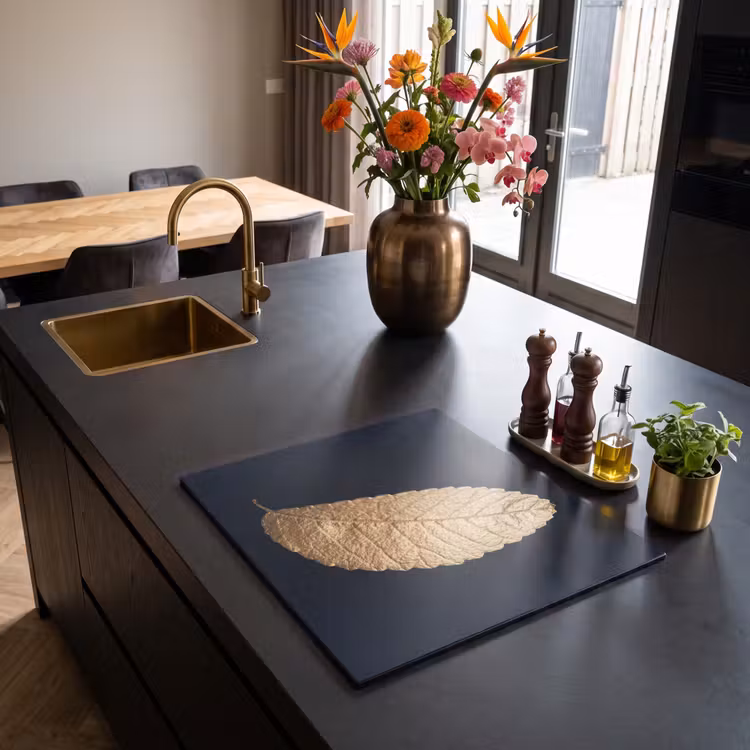 Inductie beschermer - Elegantie in goud — 2