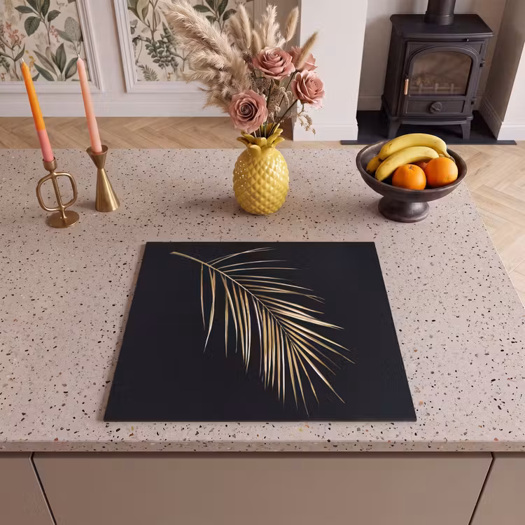 Inductie beschermer - Gouden palmblad — 3