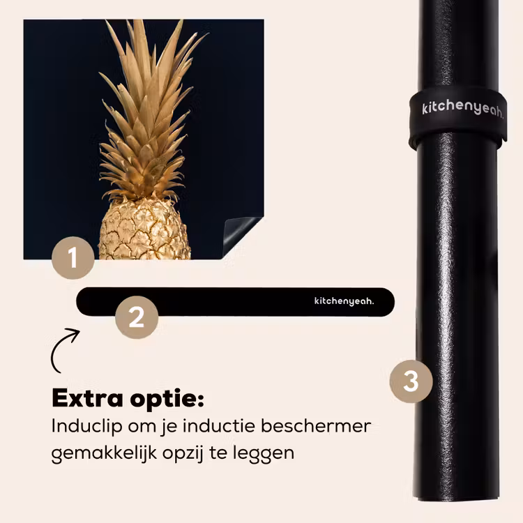 Inductie beschermer - Gouden tropische vrucht — 8