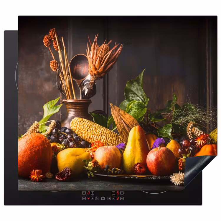 Inductie beschermer - Herfstbounty in Ochtendgloed — 1