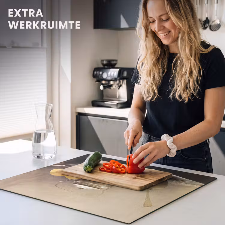 Inductie beschermer - Keukenstilleven met Pompoen — 5