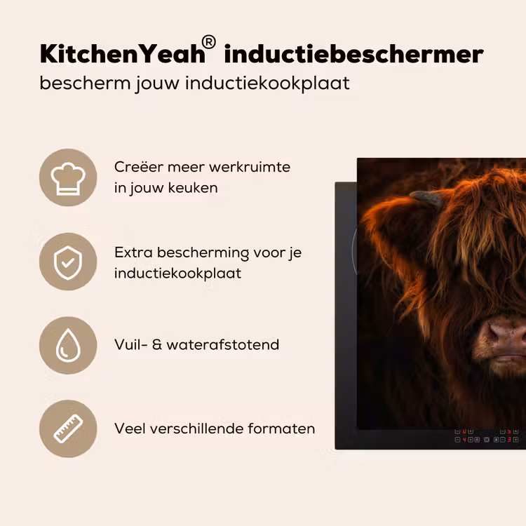 Inductie beschermer - Vurige Manen — 5