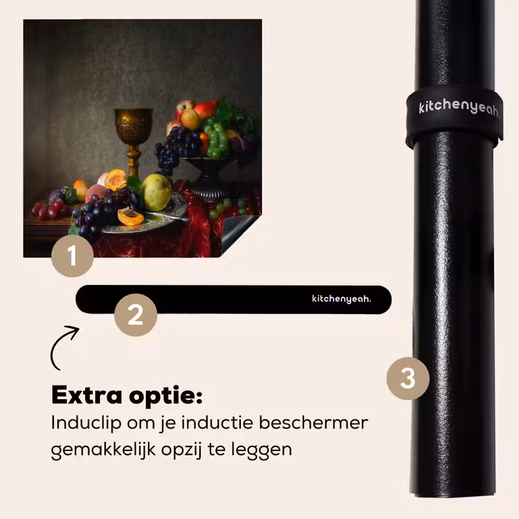 Inductie beschermer - Gedekte Tafel van Overdaad — 8