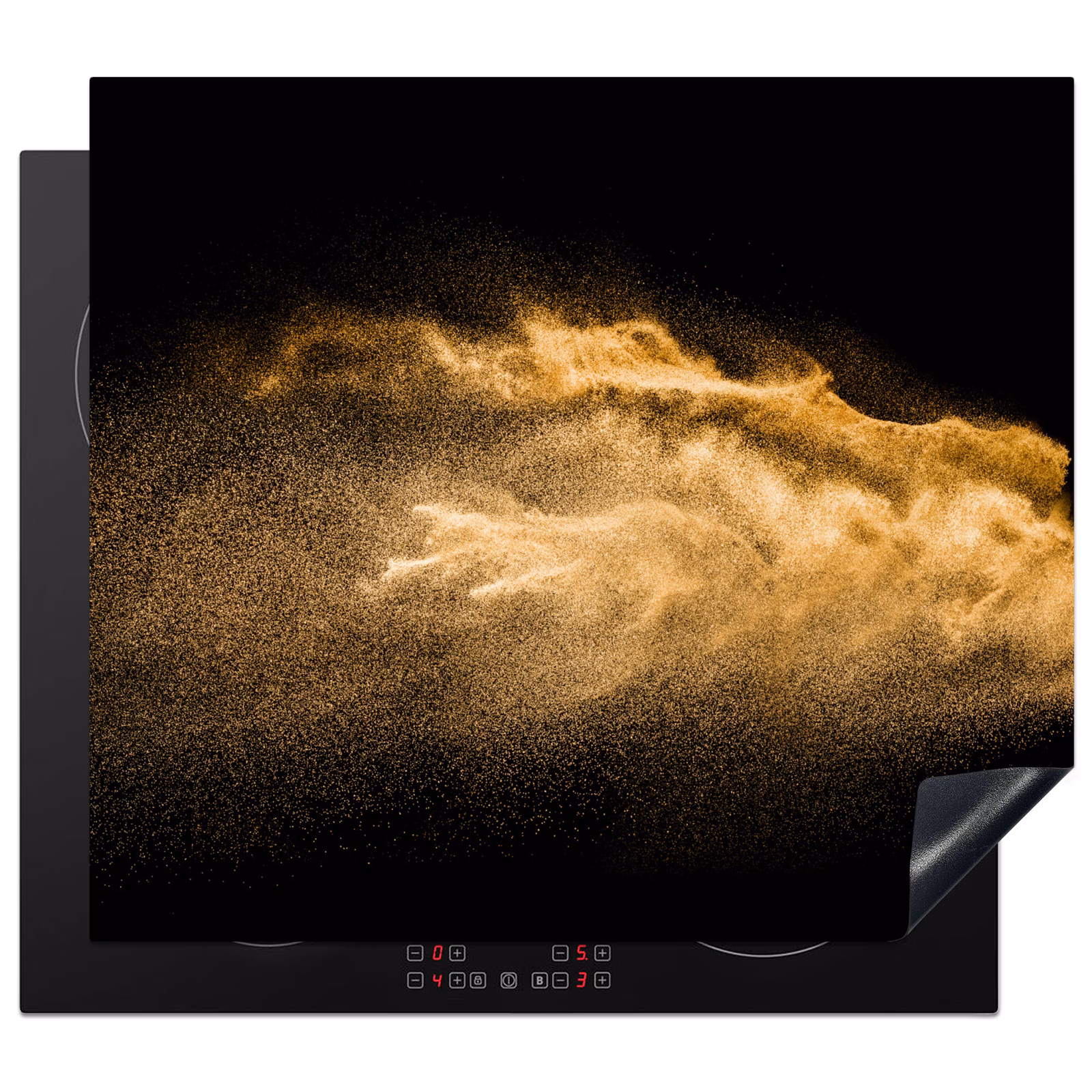 Inductie beschermer - Gouden Zandstorm — 1