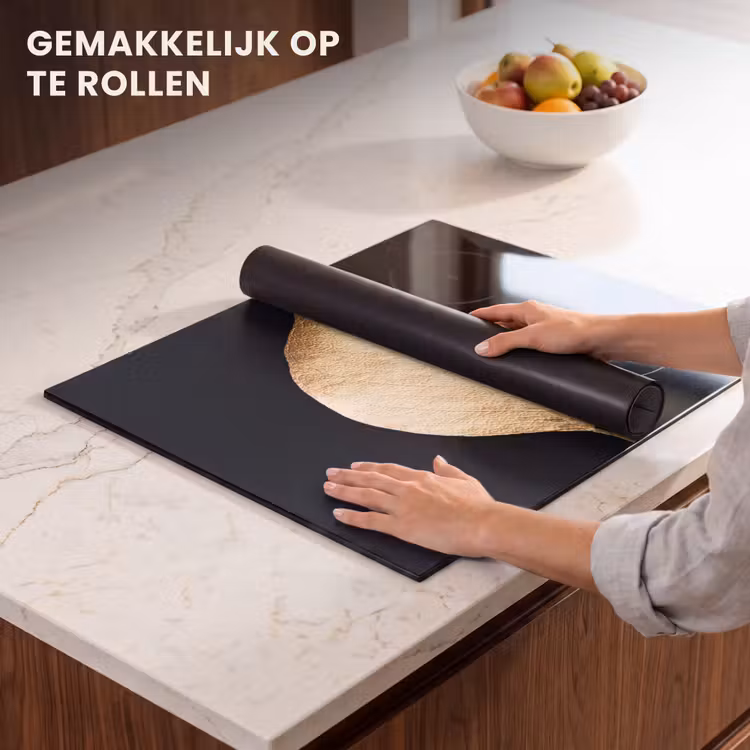 Inductie beschermer - Solitair blad in goud — 7
