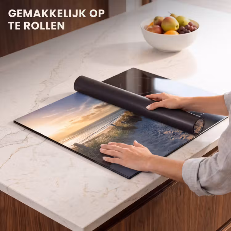 Inductie beschermer - Rustbank met Zeezicht — 7