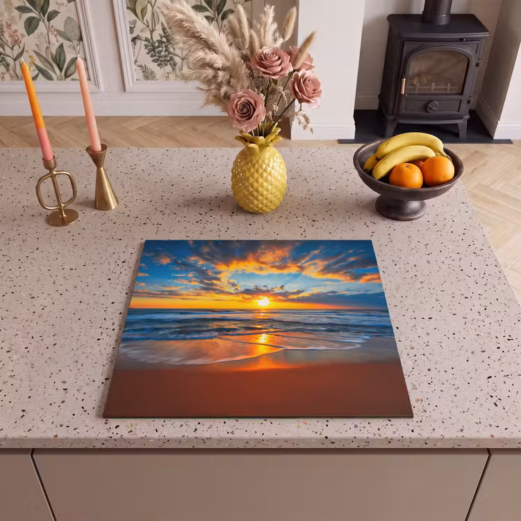 Inductie beschermer - Schittering op de Golven bij Zonsondergang — 3