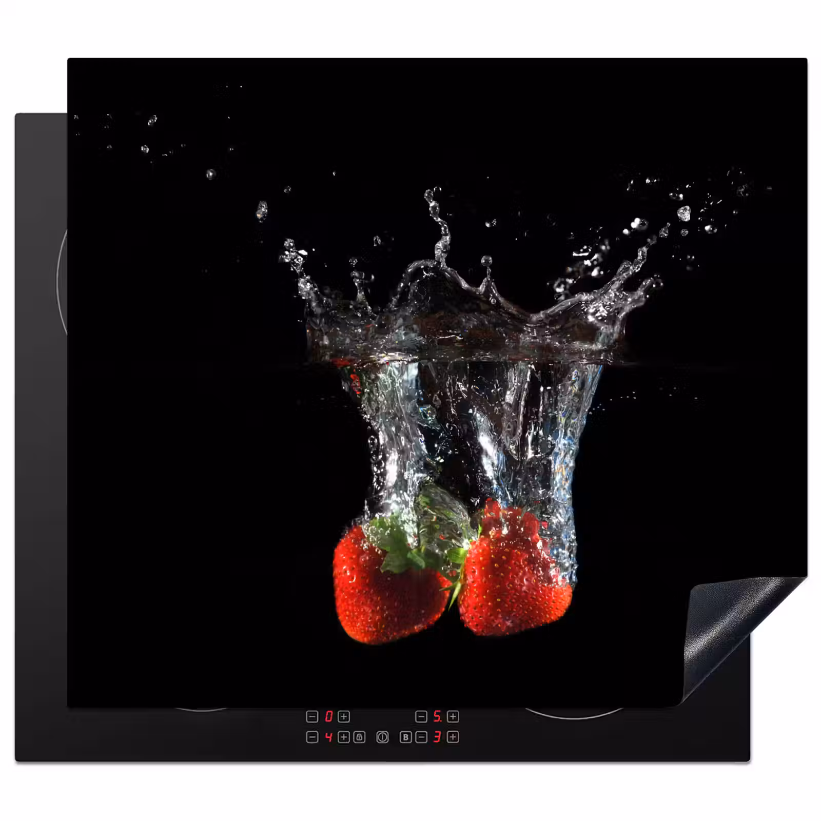 Inductie beschermer - Duikende Aardbeien — 1