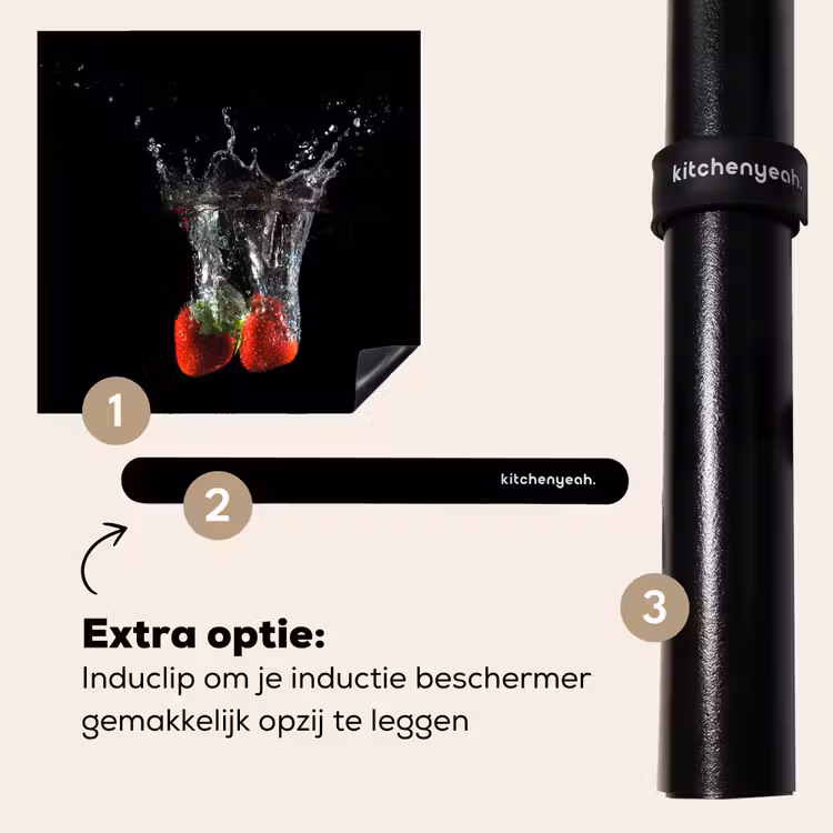 Inductie beschermer - Duikende Aardbeien — 8