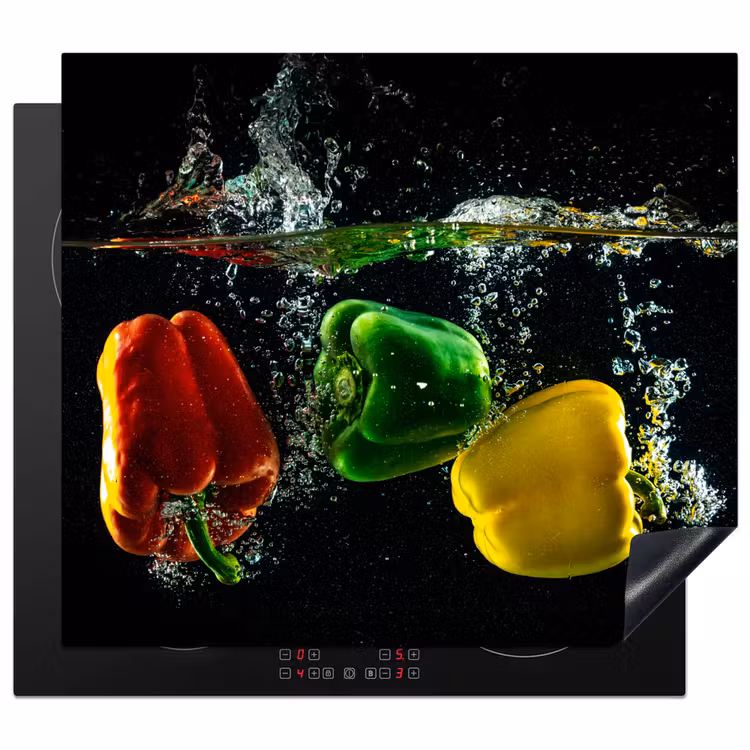 Inductie beschermer - Paprika’s in Watershow — 1