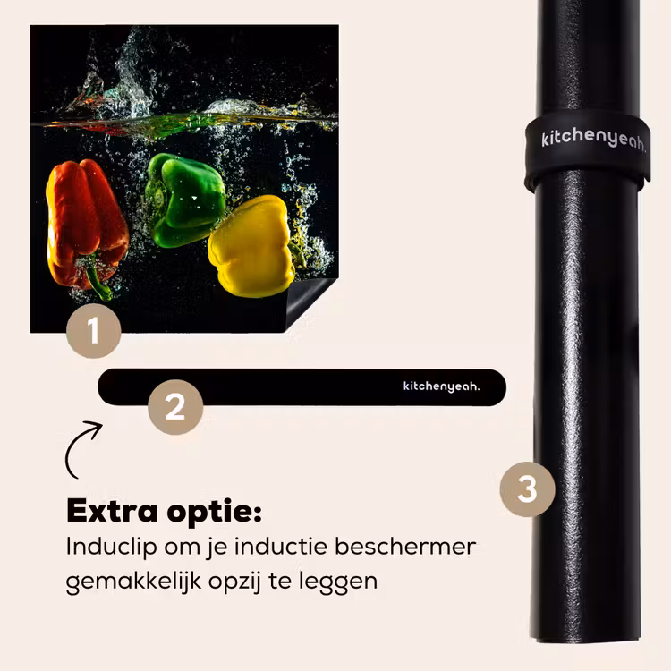 Inductie beschermer - Paprika’s in Watershow — 8