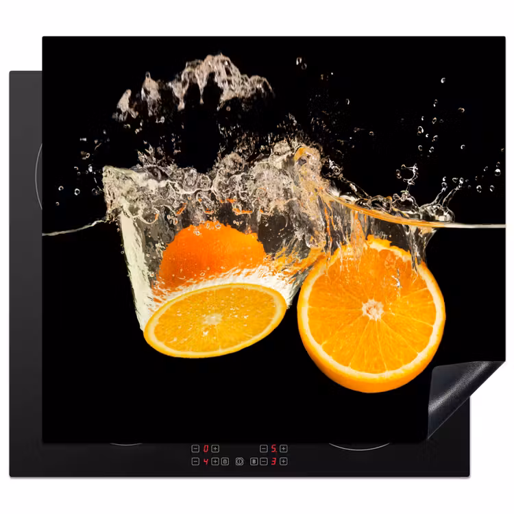 Inductie beschermer - Sinaasappel Splash Symfonie — 1