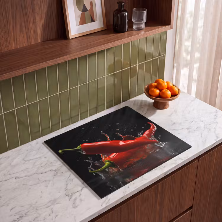 Inductie beschermer - Peper - Rood - Zwart - Water - Groente — 4