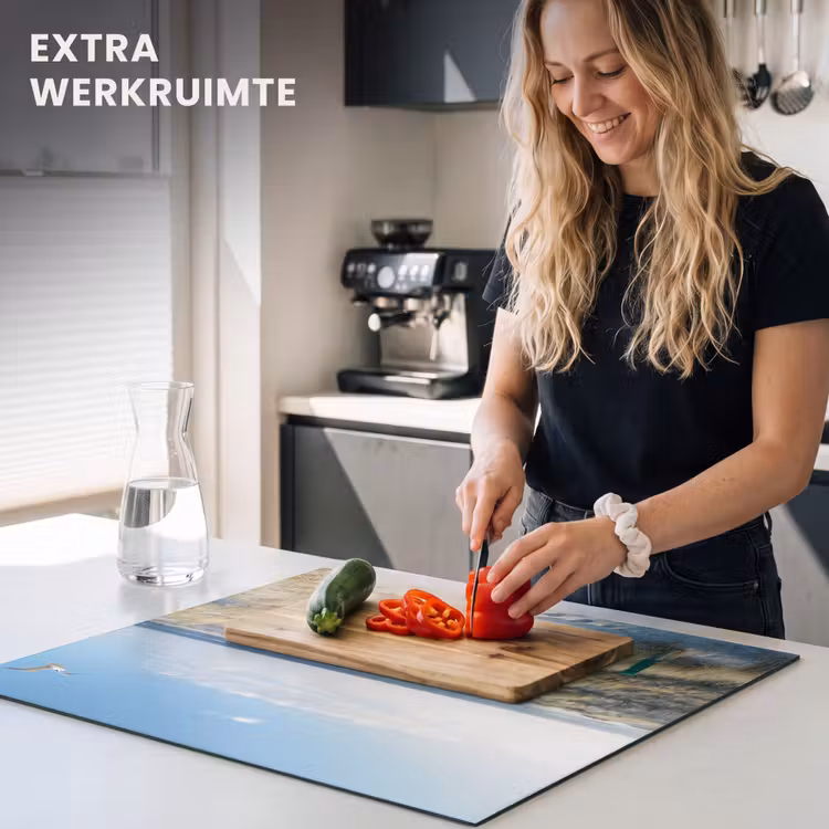 Inductie beschermer - Kustlijn in de Ochtendstilte — 5
