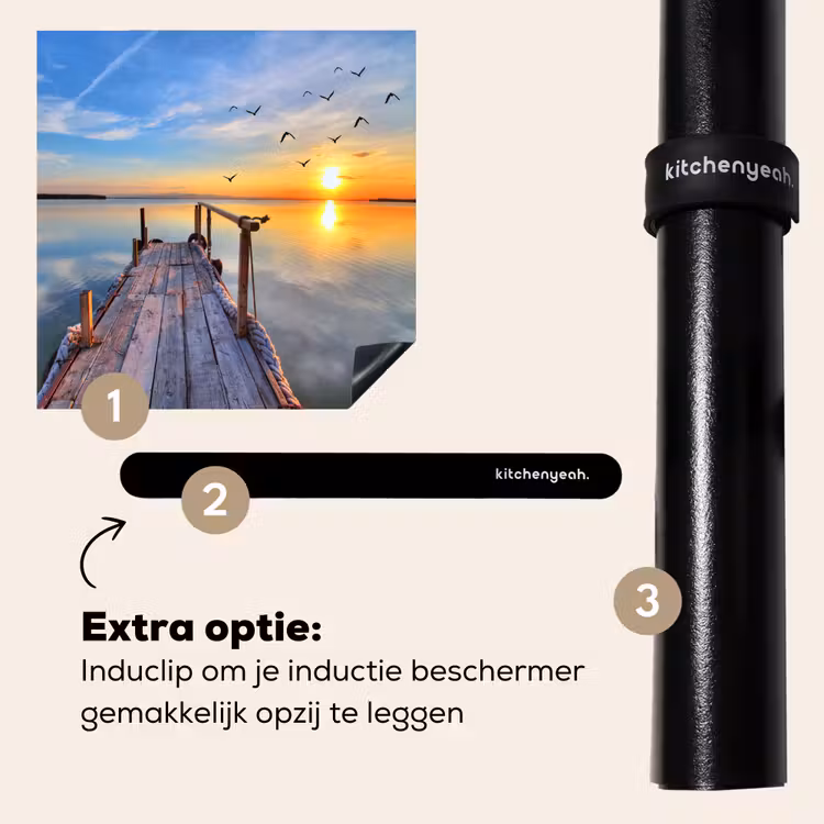 Inductie beschermer - Ochtendvlucht boven het Meer — 8