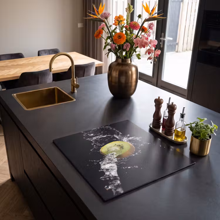 Inductie beschermer - Kiwi in Waterkunstwerk — 2