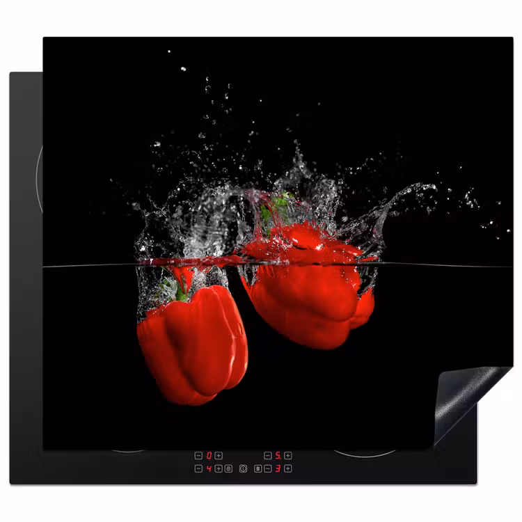 Inductie beschermer - Spektakel van Paprika en Water — 1