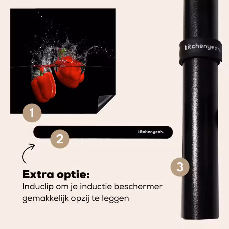 Inductie beschermer - Spektakel van Paprika en Water — 8