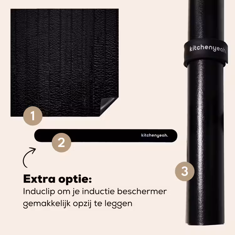 Inductie beschermer - Verweerd Zwart Hout — 8