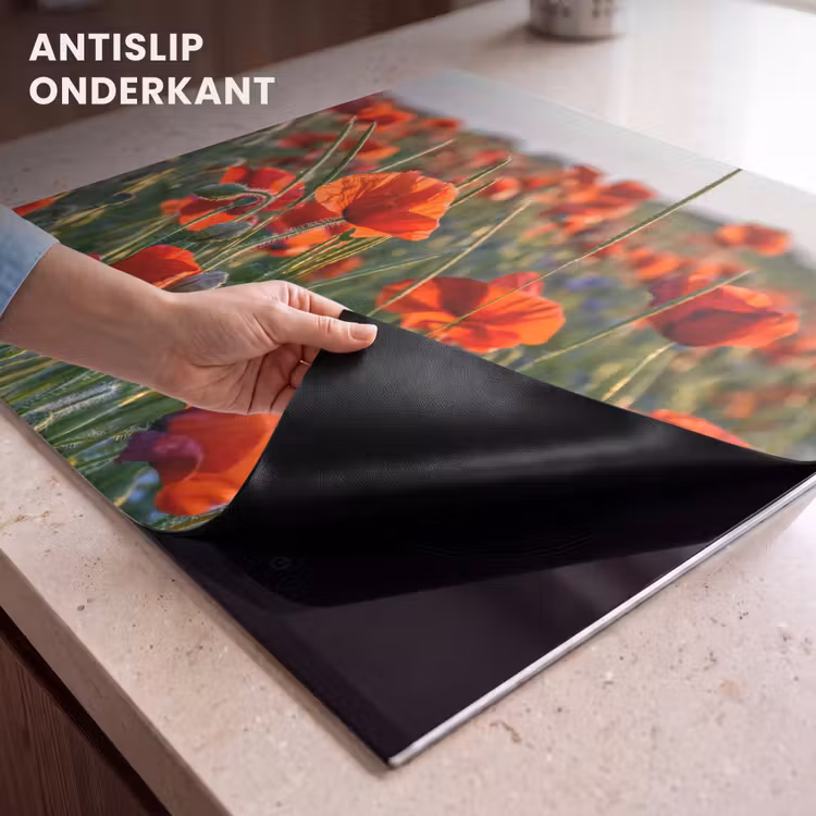 Inductie beschermer - Klaprozen bij Zonsondergang — 6