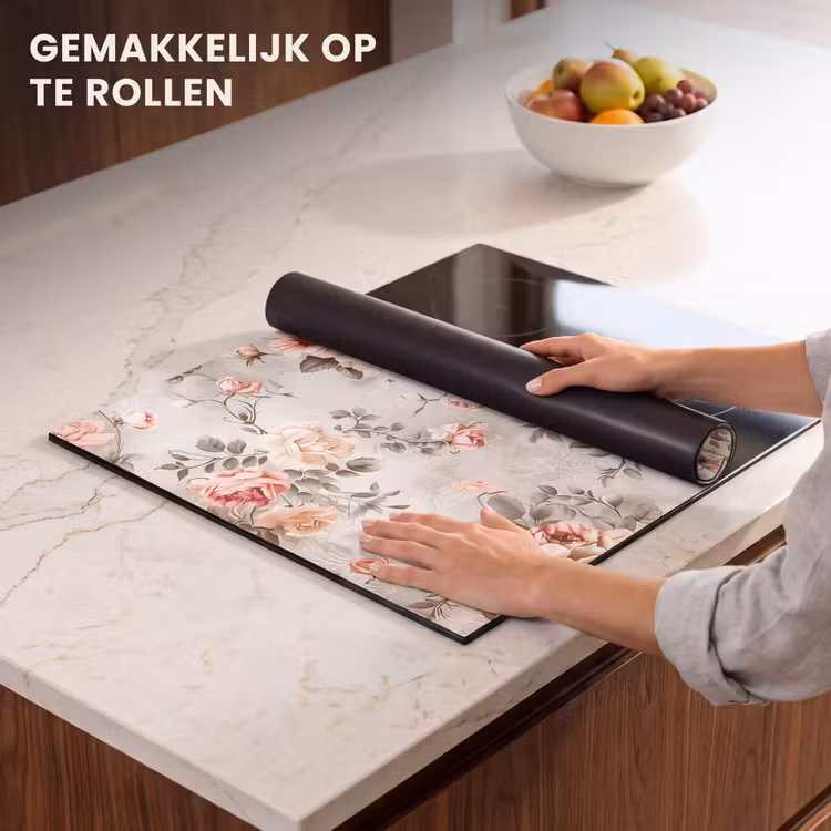 Inductie beschermer - Vintage Rozentuin — 7