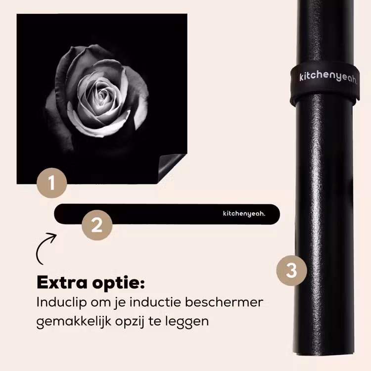 Inductie beschermer - Contrastrijke Elegance — 8