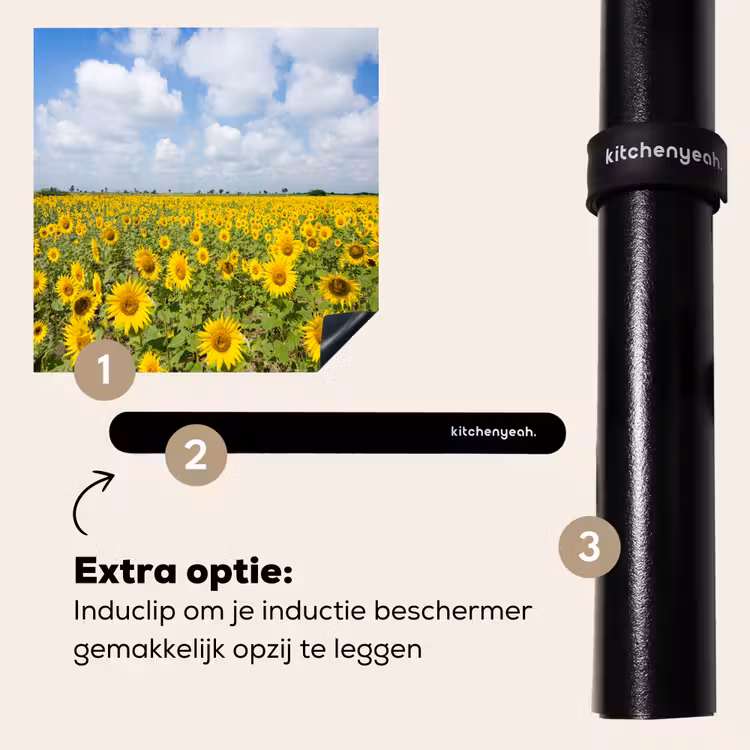 Inductie beschermer - Horizon van Zonnebloemen — 8