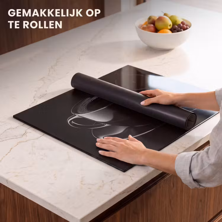 Inductie beschermer - Zwart - Koffie - Kopje — 7