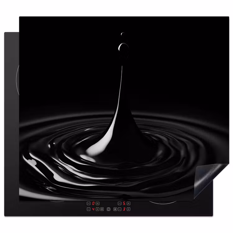Inductie beschermer - Zwart - Water - Druppel — 1